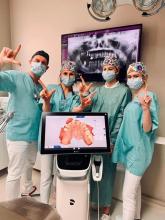 Implantacja cortexpoland na szablonie